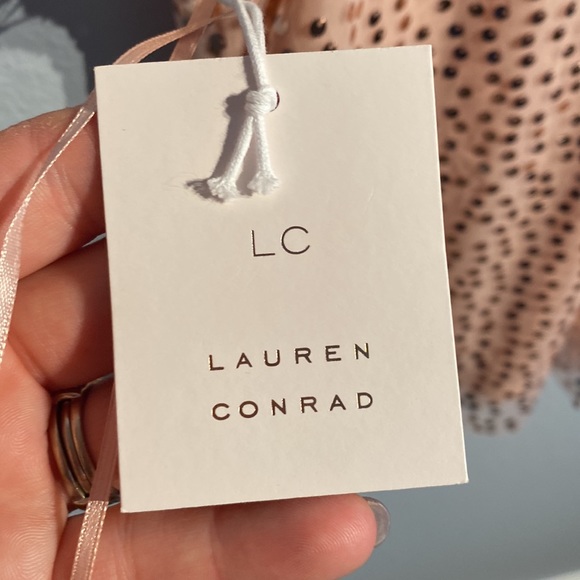 🆕 WT Sequence Pink LC Lauren Conrad top XL - Picture 12 of 14